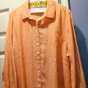 Nwt j Jill linen shirt